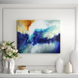 Softly Falling Print by Jennifer Hollack Raboin