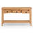 Console Table with 3 Drawer Solid Wood