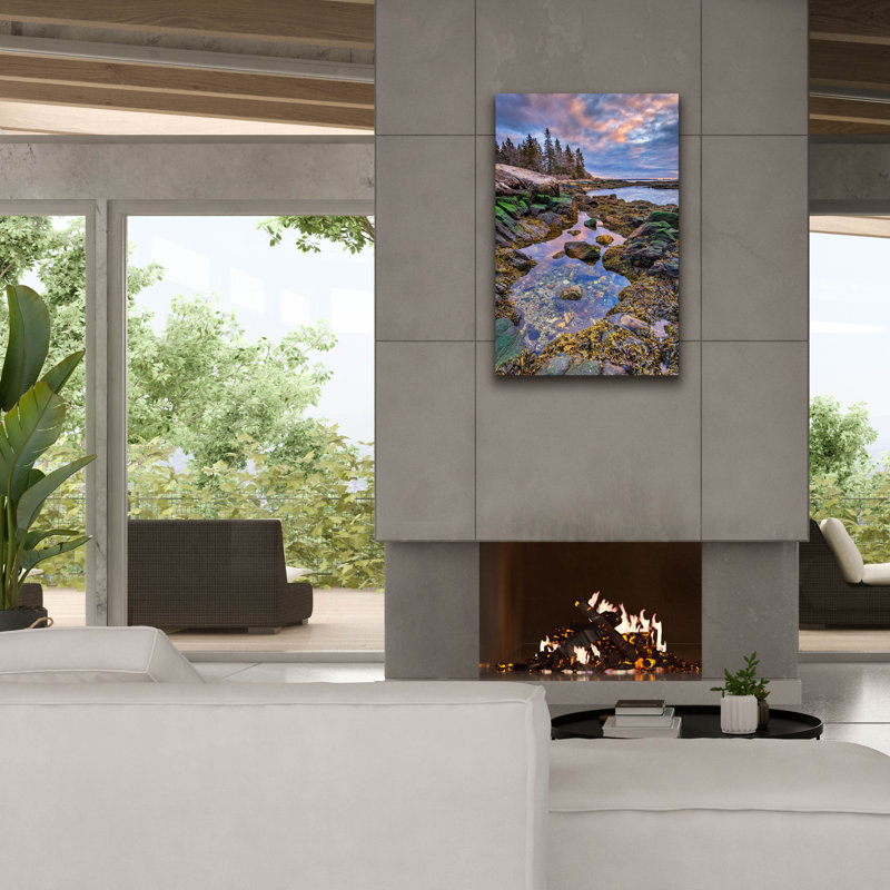 «Tidal Serenity» par Rick Berk, art mural sur toile