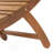 Stylish Patio Chaise Lounge In Brown Wood For Sunbathing With Foldable Design Backyard Use-486017941