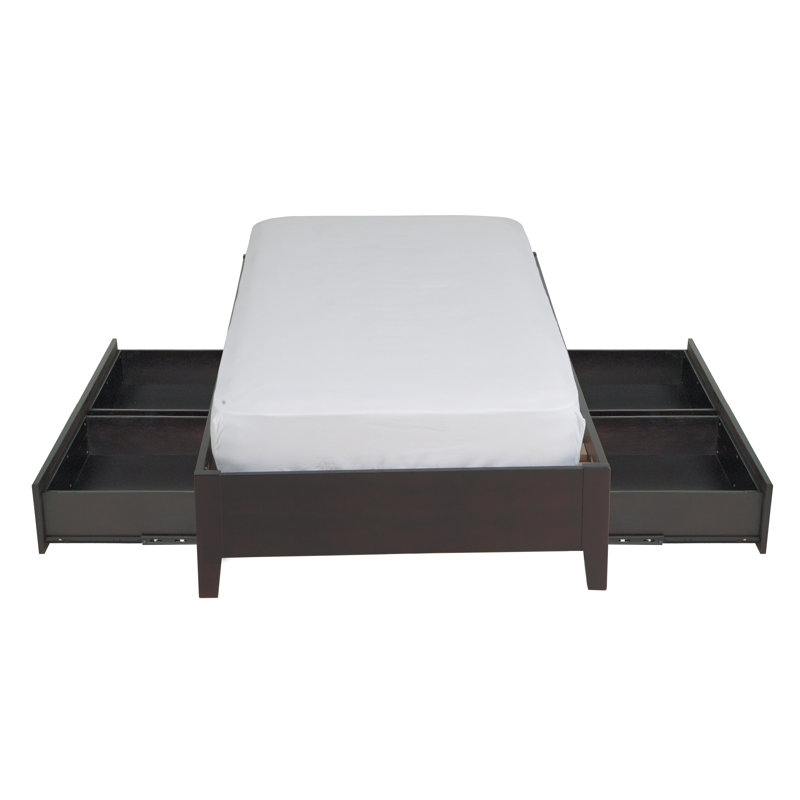 Mariel Solid Wood Standard Storage Bed, California King