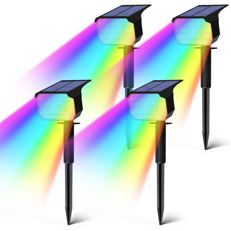 Plastic Solar Powered Pathway Light Pack