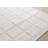 Cano Textured Cream Looped Checkers Indoor Area Rug-1292718501