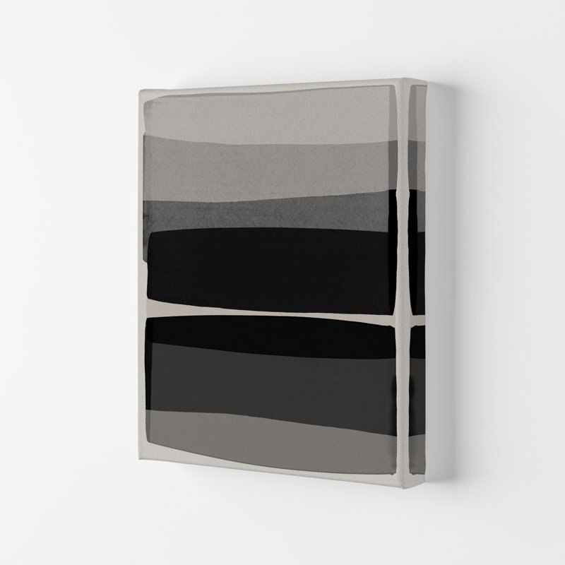 Modern Black And White by Orara - Print, 42cm H x 29.7cm W x 3cm D, Paper