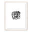 Gray Golden Imprint Print by Anne Mersmann-48618196-48618194