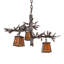 Pine Branch 3 - Light Chandelier