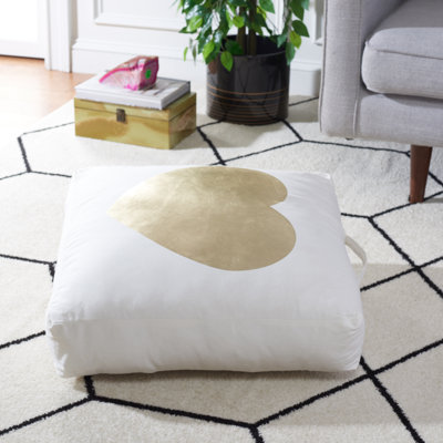 Cotton Reversible Throw Pillow