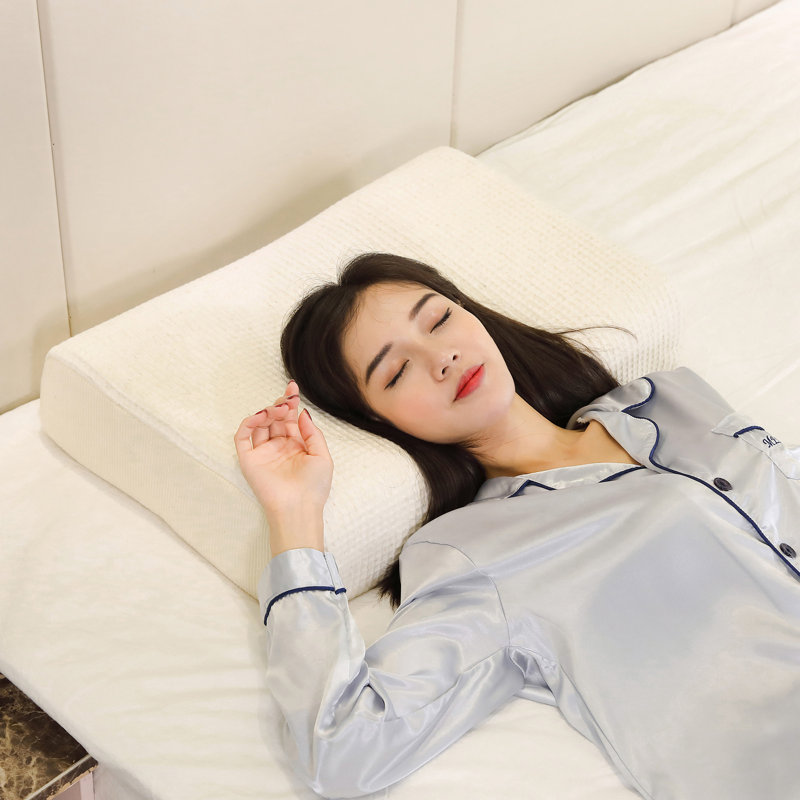 Coussin de soutien en latex Muncie Talalay, Blanc cassé