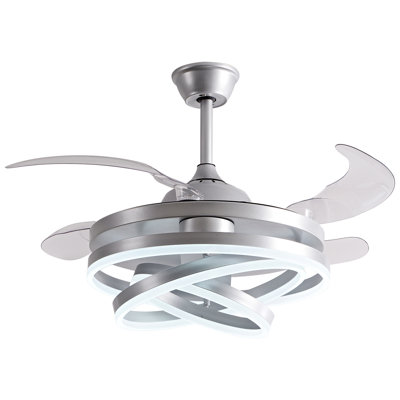 Ventilateur de plafond rétractable 42 po Dontavius