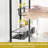 Over The Door Shower Caddy Hanging, 2-tier Adjustable Bathroom Organizers And Storage, No Drilling Shower Shelf, Black