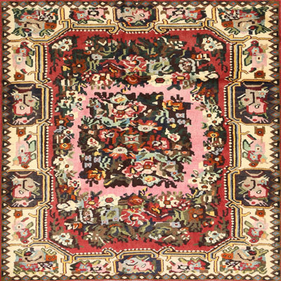 Tapis beige Southwestern