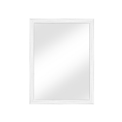 Tempered Glass Wall-Mounted Mirror, Shatter-Resistant Reinforced Design, Vertical/Horizontal Hanging Installation