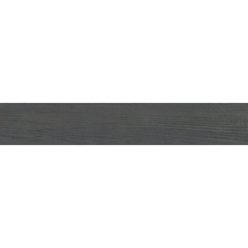 Yakedo Black 8 in. x 47 in. Matte Porcelain Floor and Wall Tile (10.18 sq. ft./Case), Charcoal