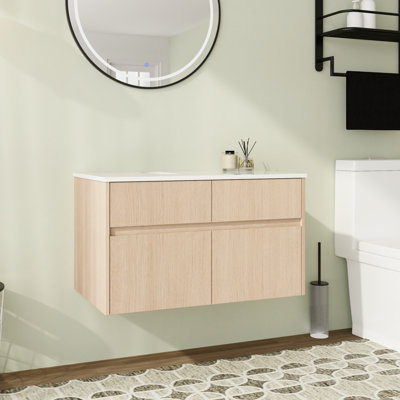 Base de meuble-lavabo simple 32 po Drathe