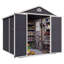6 ft. W x 8 ft. D Resin Outdoor Storage Shed With Window-132435109