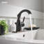 Moen Sarona Single Hole Bathroom Faucet with Drain Assembly and Optional Deckplate-39885032