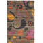 Veropeso Paisley Handwoven Cotton Pink/Brown/Orange Area Rug-19819316