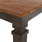 6 - Person Extendable Solid Wood Top Four Leg Dining Set-1410105083-1410105079