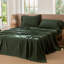 Drap plat 100% coton lavé MooMee-107894589-107894590