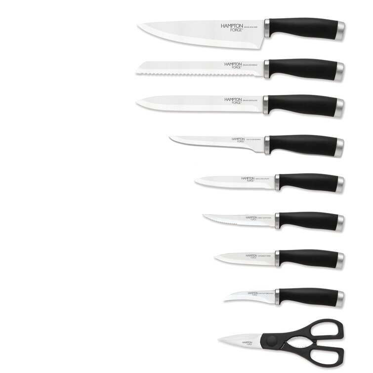 Hampton Forge Tomodachi Fuji 15-Piece Knife Block Set 