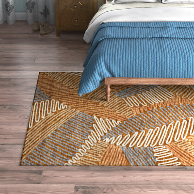 Lamanna Washable Floral Indoor / Outdoor Rug