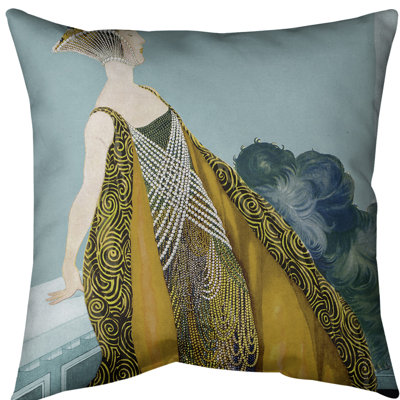 Housse de coussin Art Nouveau