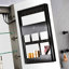 Armoire à pharmacie à miroir l 40 po x H 30 po - alliage d'aluminium, luminosité réglable, température de couleur, grands miroirs latéraux H 30 po, charge, température