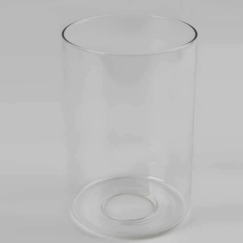 Abat-jour tambour en verre 6,73 po x l 3,9 po