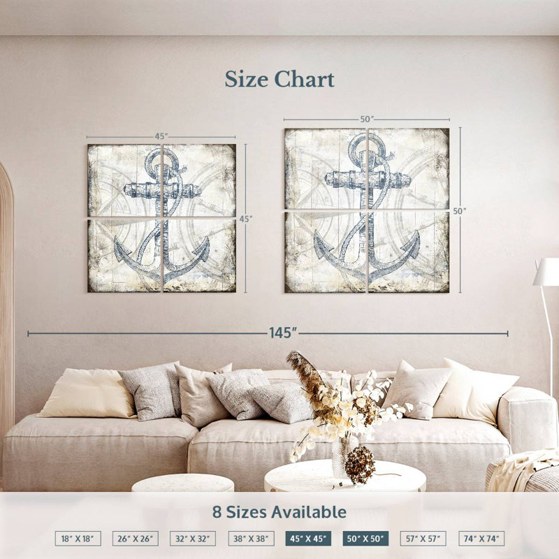 Aletra Anchor Wheel Wood Blocks