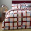 Selvan Cotton Blend Geometric Duvet Cover Set-137447130