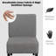 Upholstered Linen Slipper Chair-1106067060