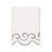  100% Turkish Cotton SIMPLICITY Scallop 3PC Embellished Towel Set-534353612-534353619