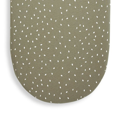 Linen Blend Fitted Moses Basket Fitted Sheet