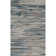 Hand-Tufted Indoor Rug Abstract Stripe Blue/Ivory/Tan