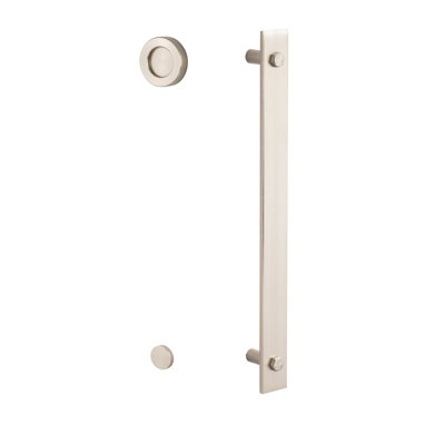 Modern Barn Door Handle with Round Pull