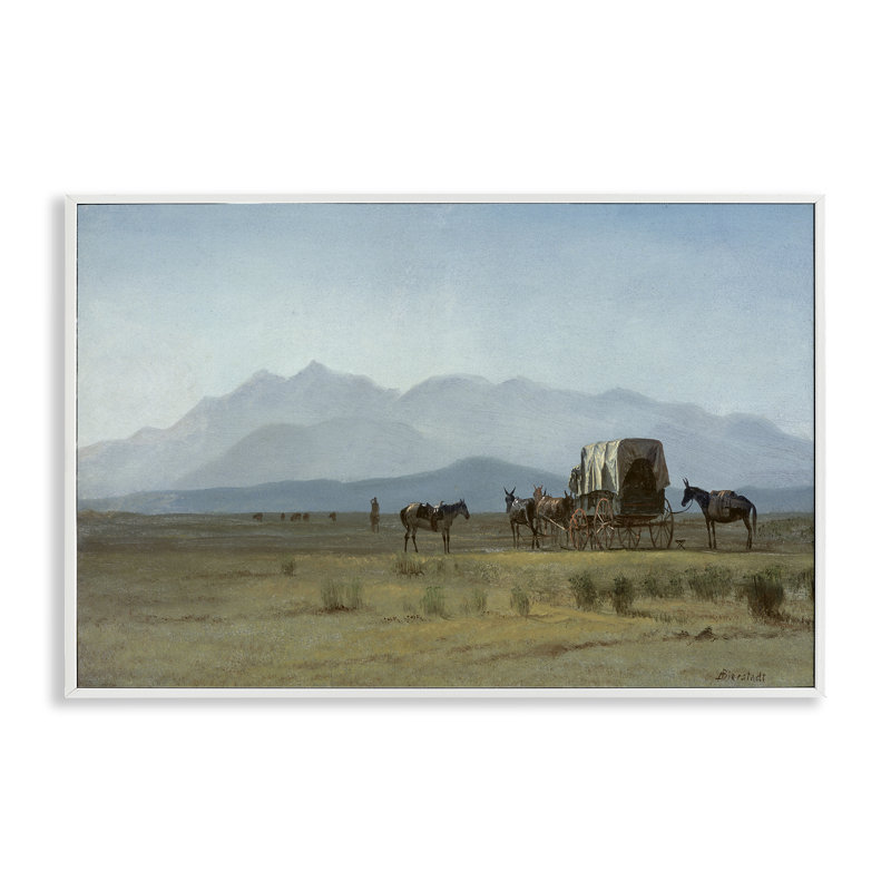 Giclée classique par Biertubl, Giclée encadrée blanc bord de mer, H 12 po x l 18 po