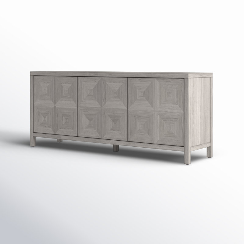 Bilbrook 76'' Media Console, White