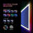 Gaulrapp Anti-Fog RGB Backlit & LED Frontlit Bathroom / Vanity Mirror with Tempered Glass & ETL-281693057