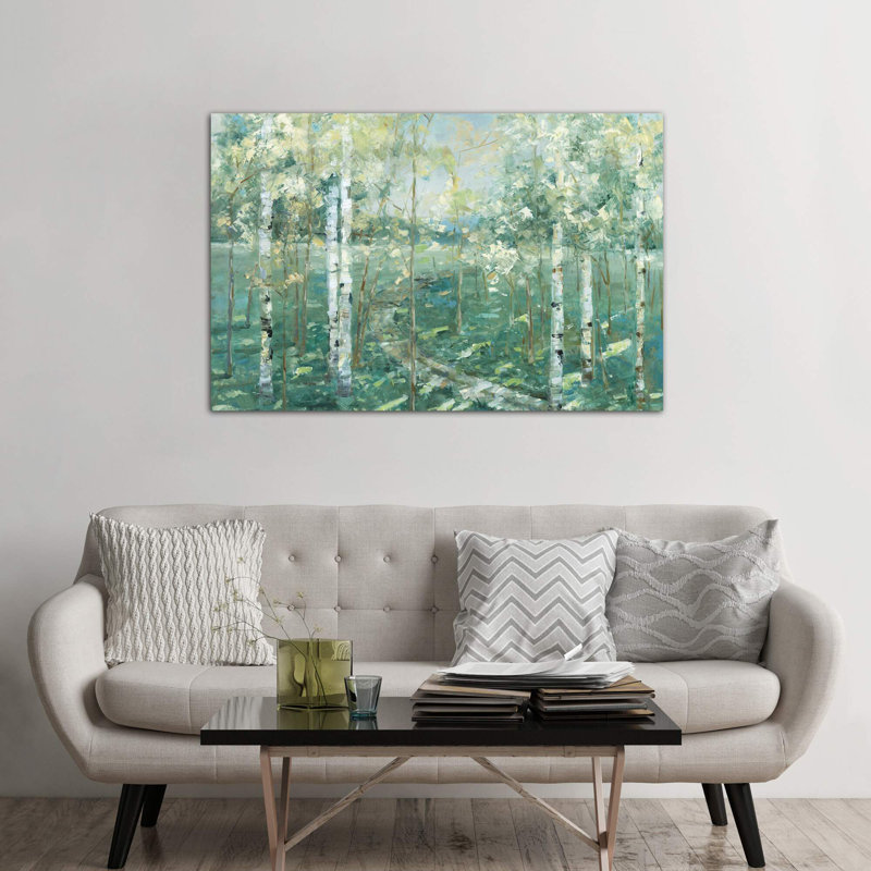 Meadow Light by Sally Swatland - Wrapped Canvas Painting, 101.6 cm H x 66.04 cm W x 1.91 cm D