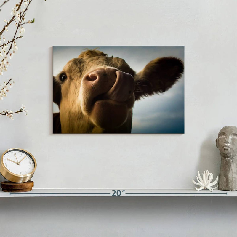 Silly Cow, 8" H x 12" W