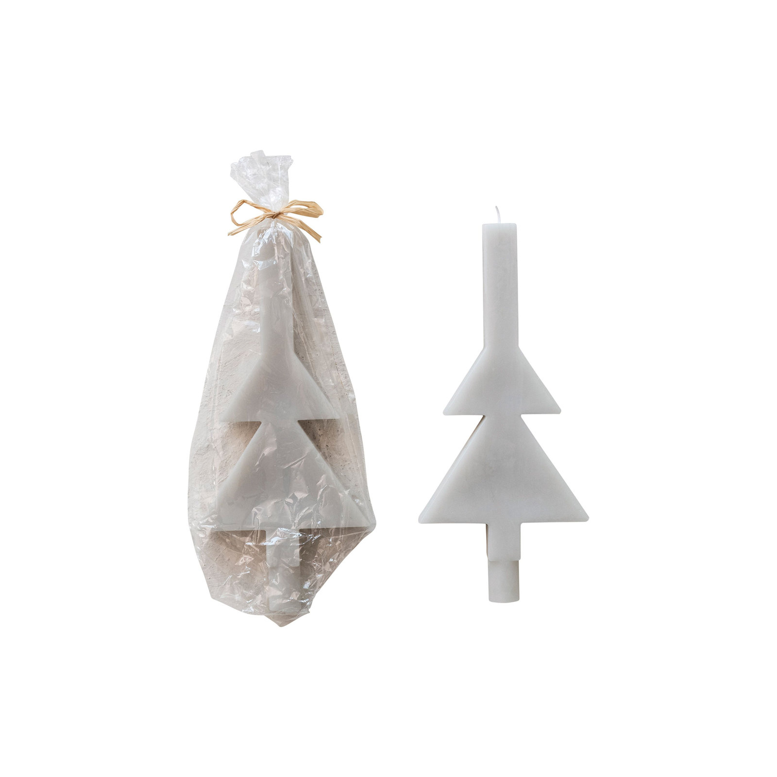 Unscented Taper Candle, White