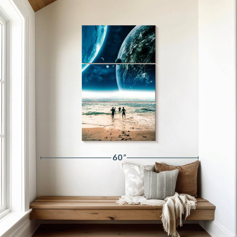 Kelan Lifes A Beach, 45" H x 28" W