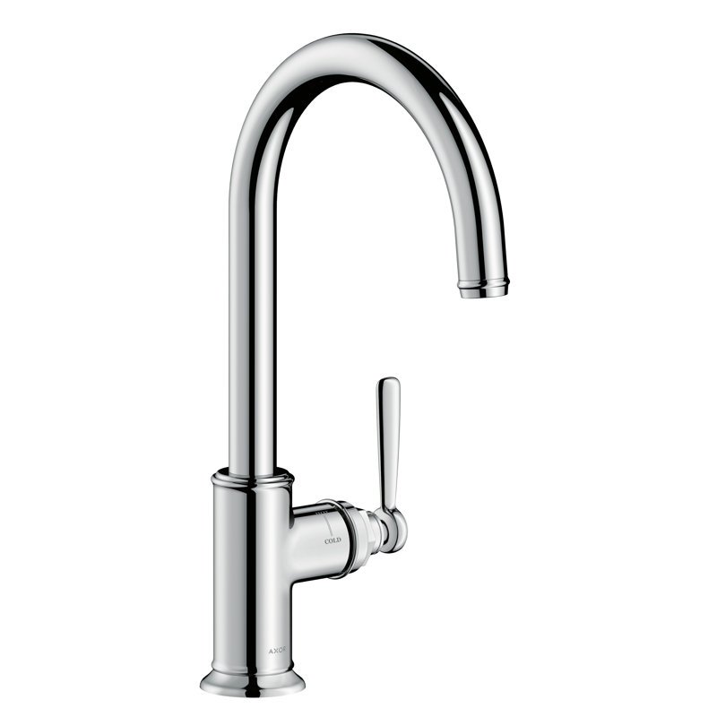 Montreux 12.75" Single Hole Bathroom Faucet, Chrome