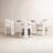 Darlington 5 - Person Pedestal Dining Set-88343519