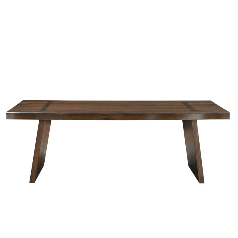 Ensemble de salle à manger Chaliyah, H 30 po x L 86 po x l 40 po, 9 pièces : table, 8 chaises