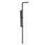 Adjust-A-Gate Jewett Cameron Fence Black Steel Drop Rod