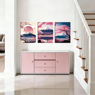 3 Piece Wrapped Canvas Print
