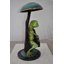 Statue de grenouille Crockrell jouant de la couleur violoncelle, taille: 12 po x 11 po x H 24 po