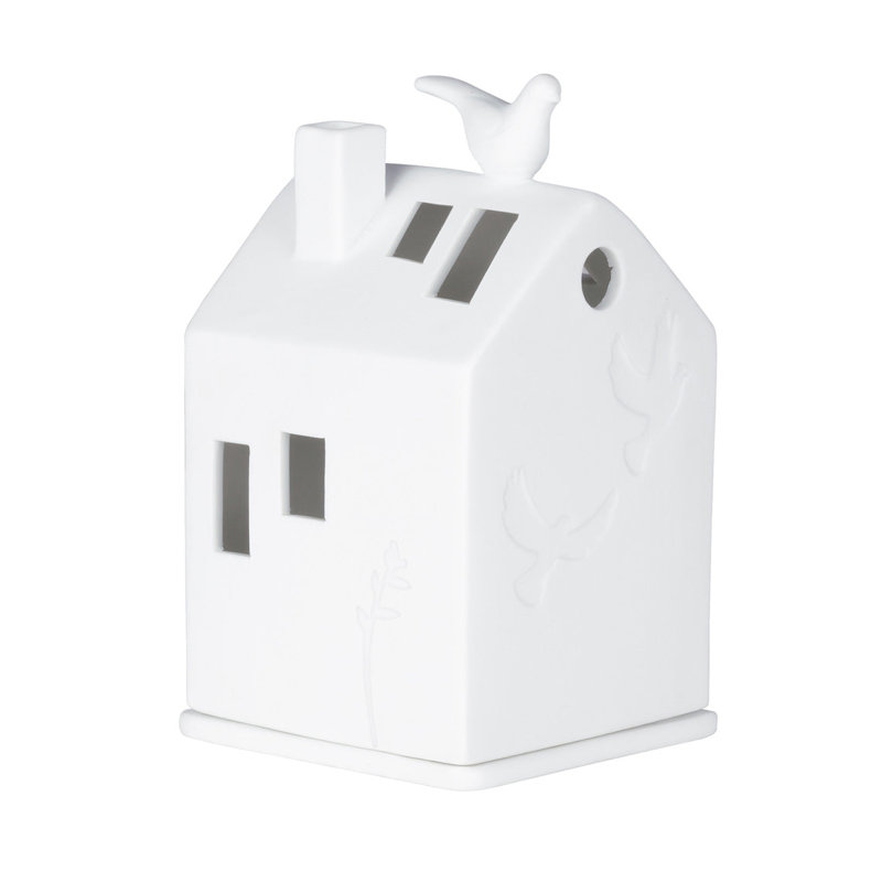 Porcelain Village House - Dove of Peace - 4.7"
