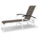 Askar Outdoor Rust-Resistant Metal Chaise Lounge